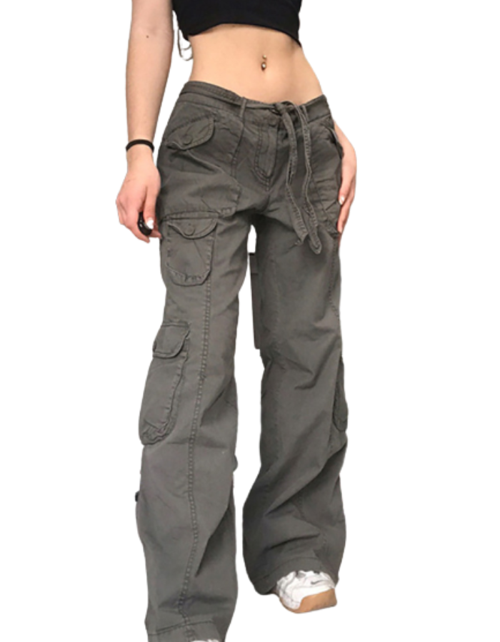 SHOPIQAT Casual Vintage Workwear Wide Leg Loose Straight Jeans - Premium from shopiqat - Just $11.900! Shop now at shopiqat